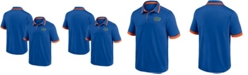 Fanatics Men's Royal Florida Gators Color Block Polo Shirt